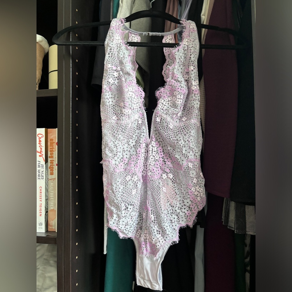 Victoria’s Secret lilac blossom bodysuit
